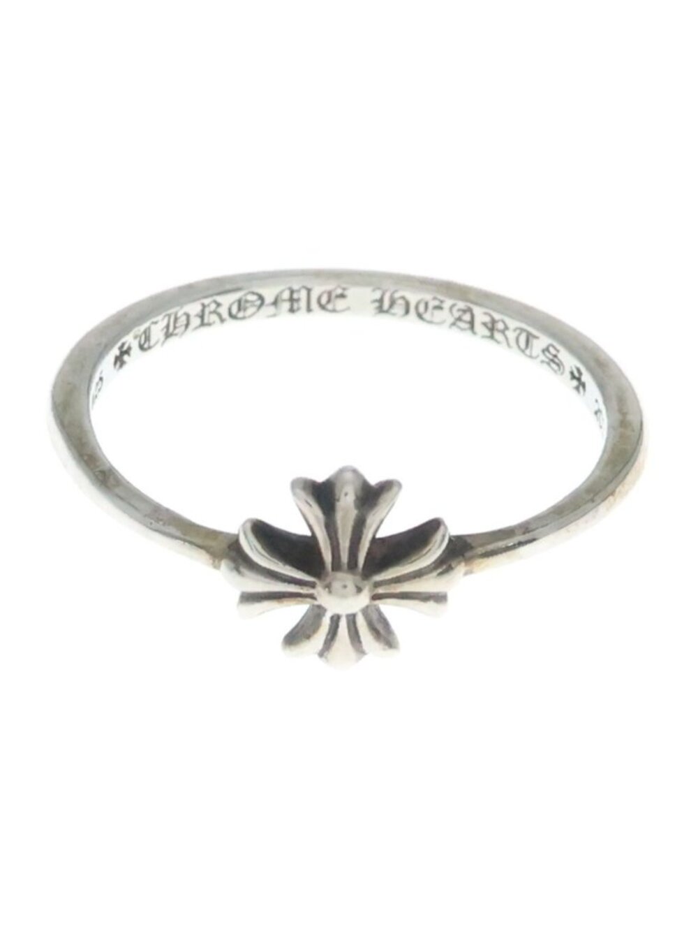 Chrome Hearts Bubblegum CH Pls Bubble Gum CH Pla Sling Silver Bca Ring